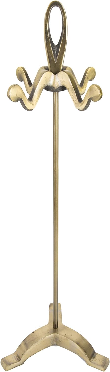 ADGO Kaminset Antique Antique Retro 5-teilig: Poker, Pinsel, Schaufel, Zange, Ständer, Farbe: geschl