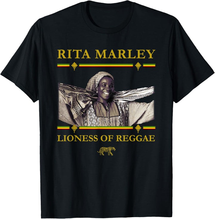 Ziggy Marley - Official Merchandise - Rita Marley Lioness T-Shirt
