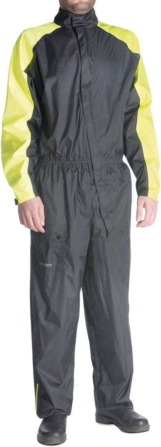 TUCANO URBANO Anzug Nano Plus Schwarz - Neongelb 3XL 3XL Nero–Giallo Fluo, 3XL Nero–Giallo Fluo