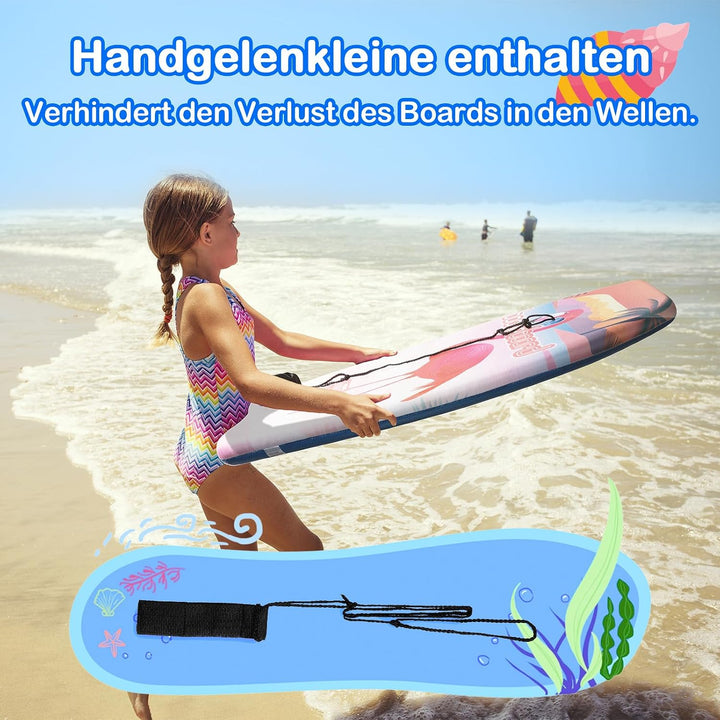 Wham-O Bodyboard – stabiles Boogie Board mit Fiberclad-Beschichtung und Phuzion-Kern für den Einsatz