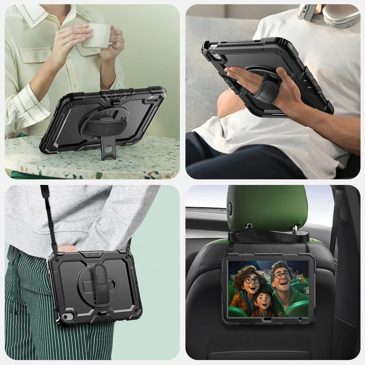 SEYMAC Hülle für iPad 10. Generation 10,9 Zoll 2022, Stossfeste für iPad 10 Generation Hülle mit Dis