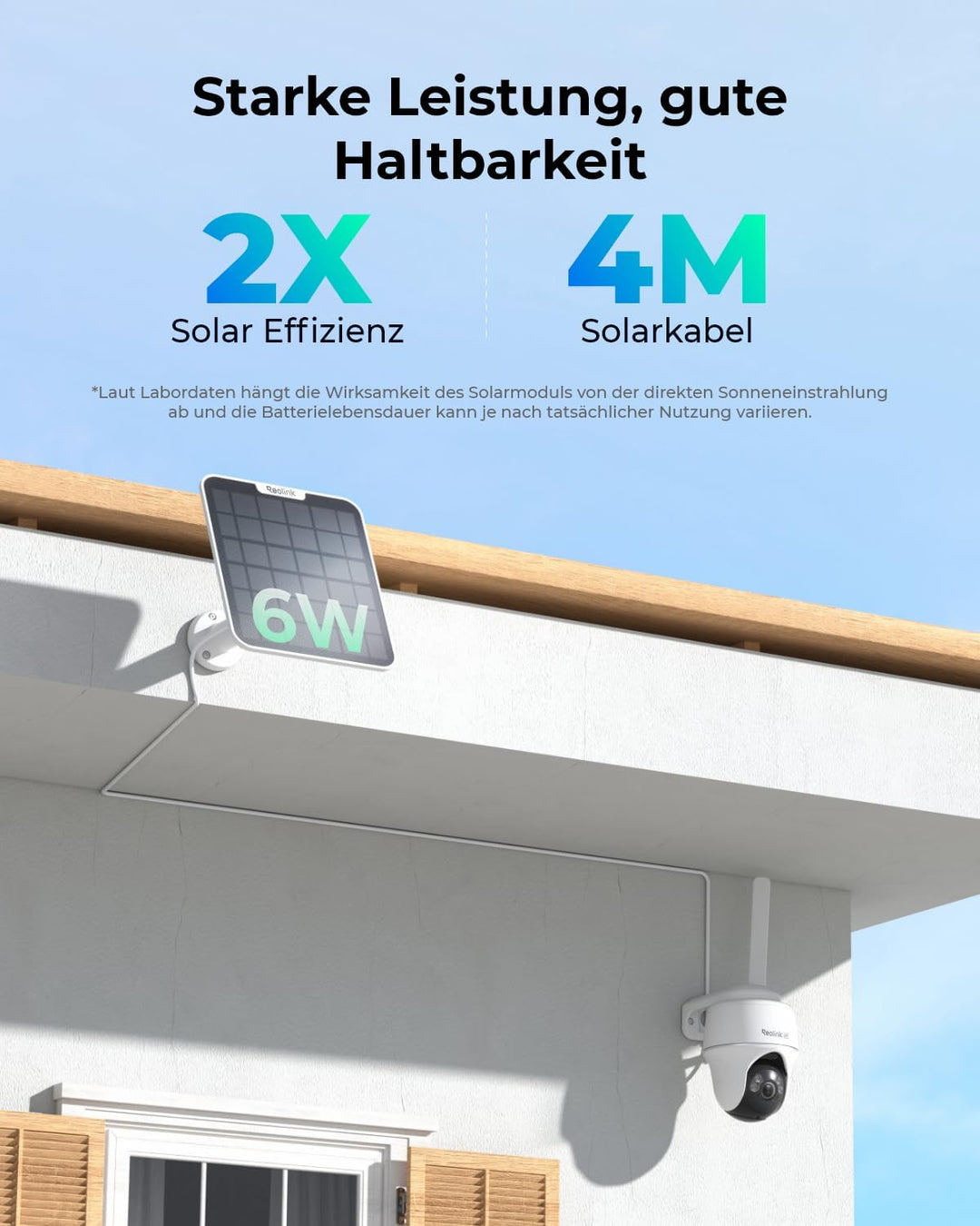 Reolink 4K 3G/4G LTE Überwachungskamera mit SIM Karte, 355°&140° PTZ Solar Kamera Outdoor mit 8MP Fa