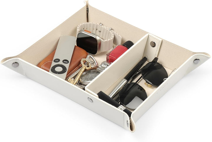 Londo Leder Taschenleerer - Vide Poche - Ledertablett Organizer, Praktische Aufbewahrungsbox - für G