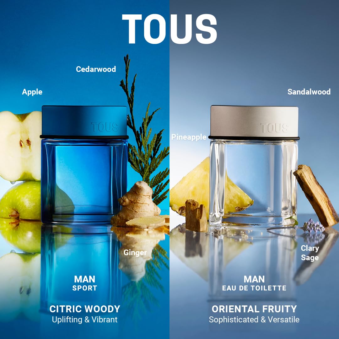Tous Man Sport Eau De Toilette Vapo, 100 ml