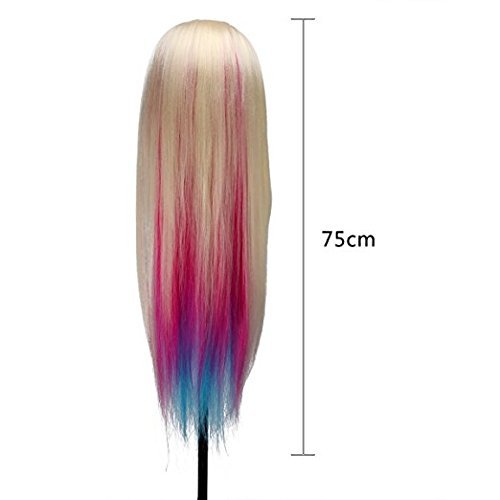 TopDirect 75cm/29.5 Zoll Trainingsköpfe für Friseure Übungskopf Friseurkopf Friseursalon Puppenkopf