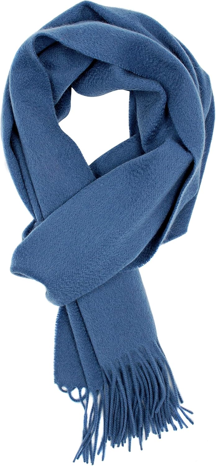 Bovari Kaschmir Schal Damen – 100% Kaschmir/Cashmere – Premium Qualität – 180 x 31 cm - viele Farben