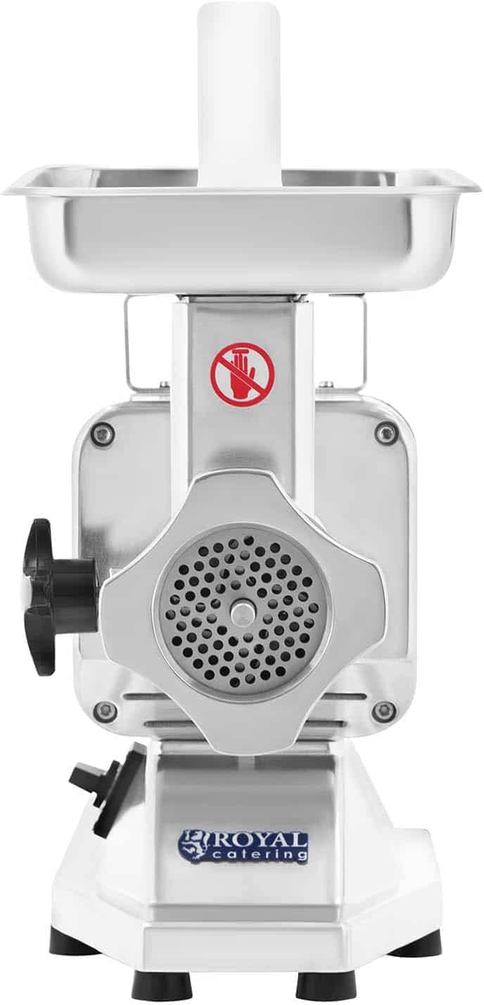 Royal Catering RCFW-220PRO Fleischwolf Wurstmaschine Fleischmaschine (elektrisch, 220kg/h, 1100 W, 2