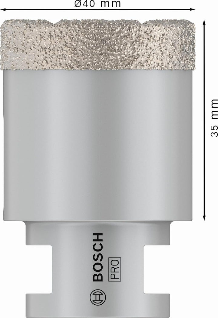 Bosch Accessories Bosch Professional 1x Diamanttrockenbohrer Dry Speed Best for Ceramic (für Trocken