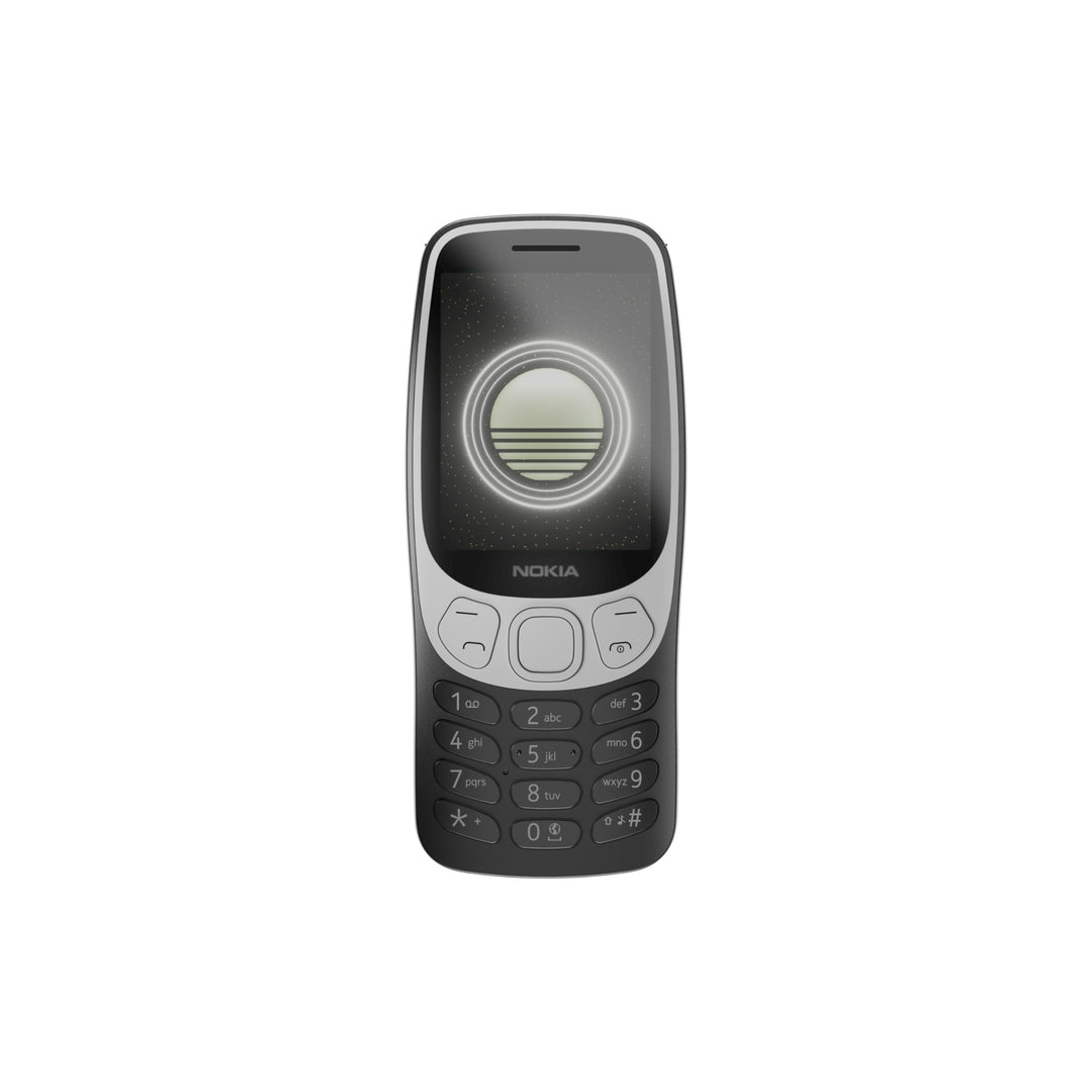 Nokia 3210 4G Dual SIM, Grunge Black Schwarz, Schwarz