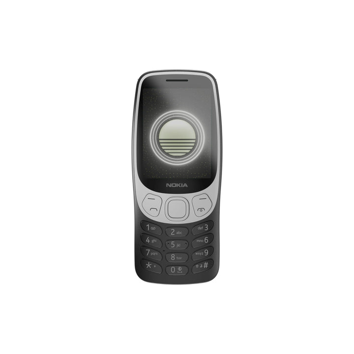 Nokia 3210 4G Dual SIM, Grunge Black Schwarz, Schwarz