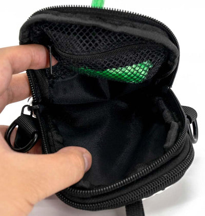 COOWONE Gassi Tasche Hund, Leckerli-Tasche für Hund Gassi gehen, Hund Tasche mit Poop Bag Dispenser,