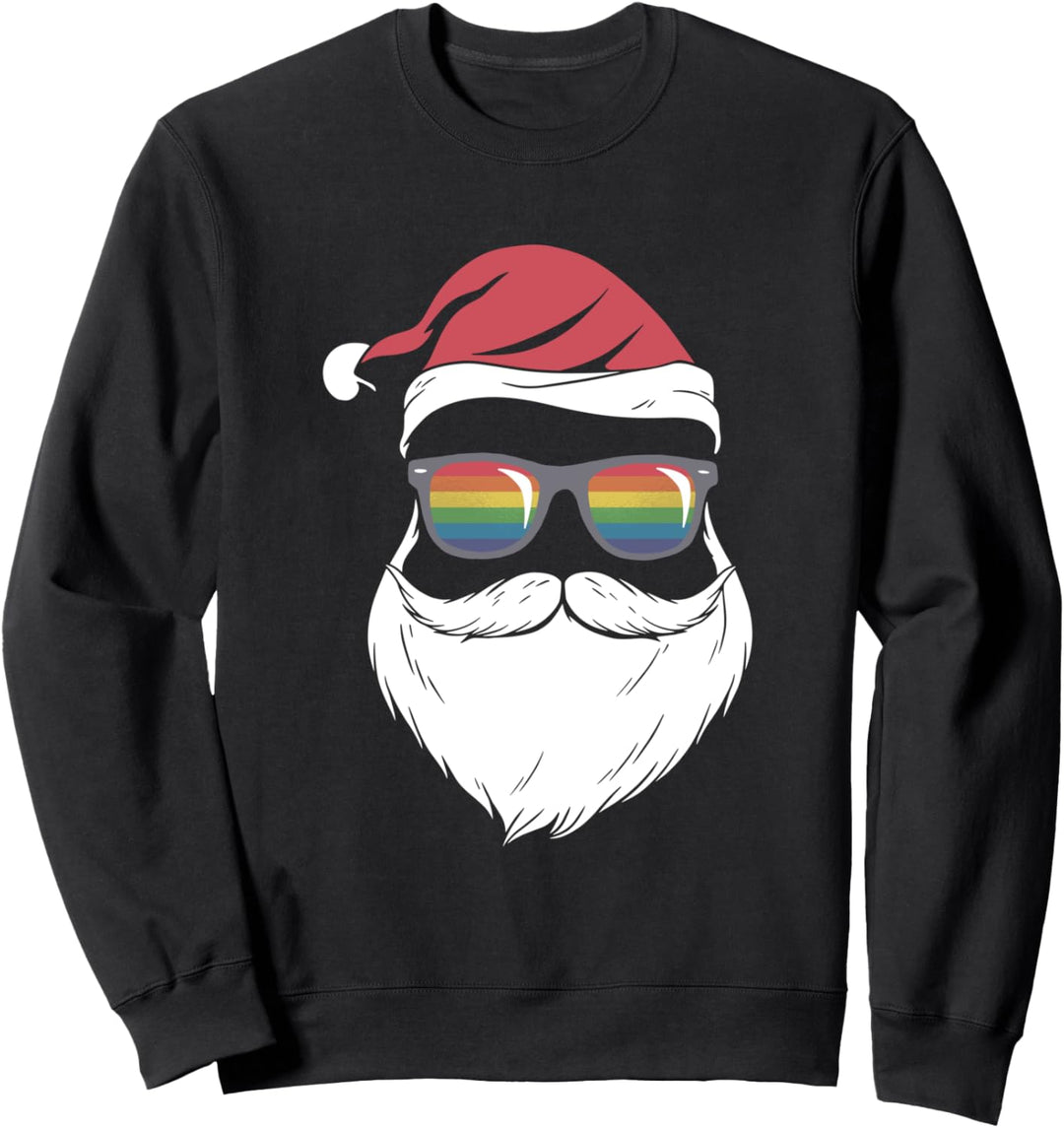 Weihnachten Weihnachtsmann cool gay Sweatshirt