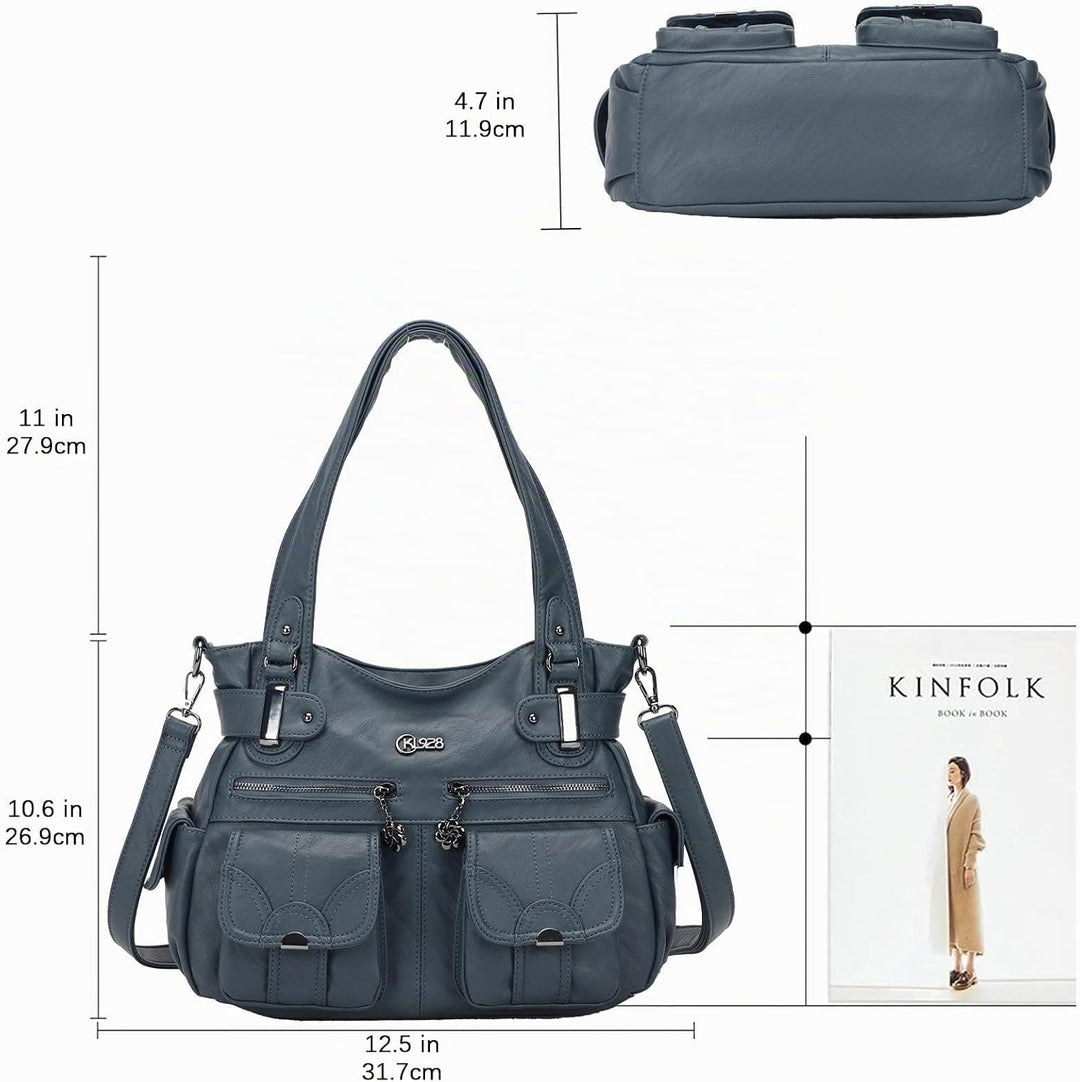 KL928 Tasche Damen Handtasche Umhängetaschen Damenhandtasche Schultertasche Lederhandtasche elegante