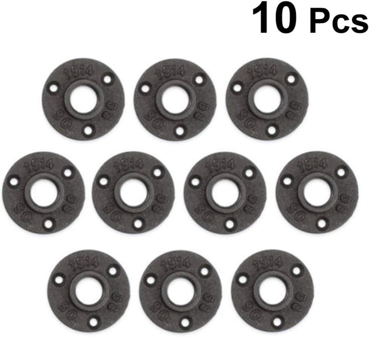 UKCOCO 10 Stück 1 Herdplattenspaltabdeckung Metallhalter Möbelflansch Selber Machen Industriell Bode