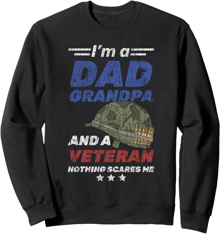 Veteran Papa Opa Held Stolze Armee Vietnam Veteran Sweatshirt