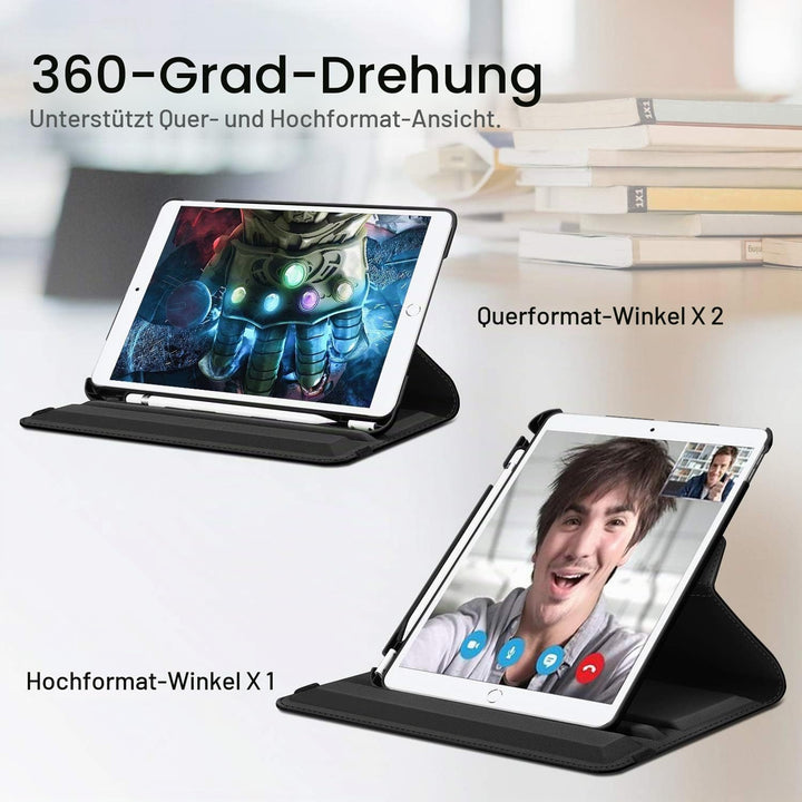 Fintie Hülle für iPad Air 10.5" 2019 (3. Generation) / iPad Pro 10.5" 2017, 360 Grad verstellbare Sc
