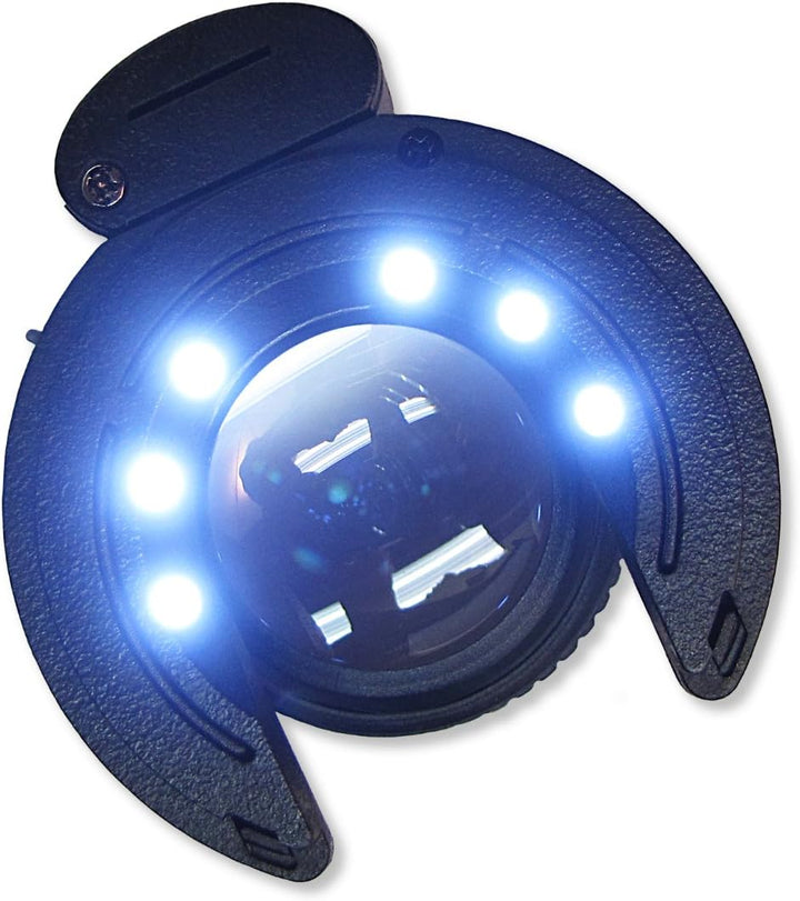 Carson SensorMag 4,5X LED Lupe zur Sensorreinigung von DSLR-Kameras (SM-44) Single, Single