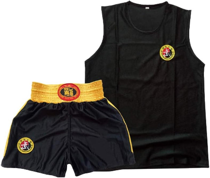 Inlefen Kinder Sanda Kleidung Jungen & Mädchen Erwachsene Boxen Set Boxing Shorts Muay Thai Kleidung