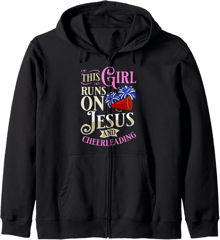 Cheerleading Cheerleader Girl Cheer Kapuzenjacke