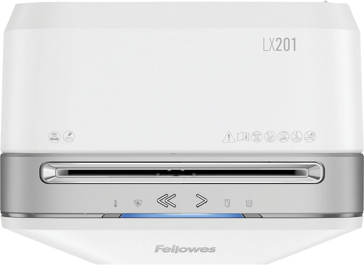 Fellowes Aktenvernichter 12 Blatt High Security (P5), Papierschredder für Büro, Powershred LX201, Mi