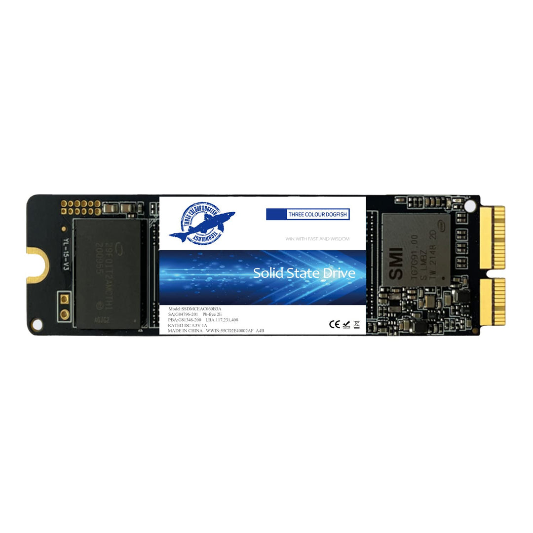 Dogfish 1TB 1000GB SSD für MacBook M.2 2280 NVMe PCIe Gen3x4, interner Solid State Drive Upgrade für