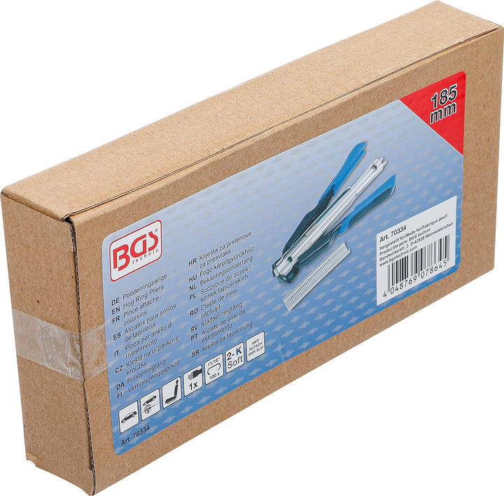 BGS 70334 | Polsterring-/ Zaunringzange | 185 mm, Zange