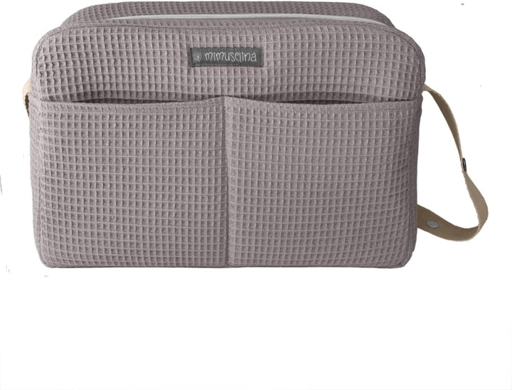 MIMUSELINA Kinderwagen Organizer mit grossem Fassungsvermögen Kinderwagentasche mit + 7 Fächern - Wi
