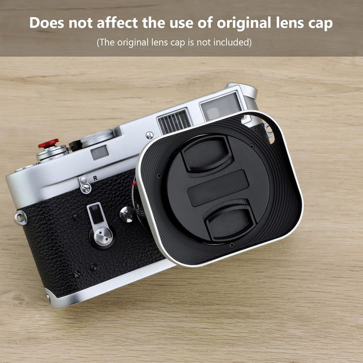 Haoge LH-ZM33P Gegenlichtblende mit Bajonettverschluss, Metall, rechteckig, für Carl Zeiss Distagon
