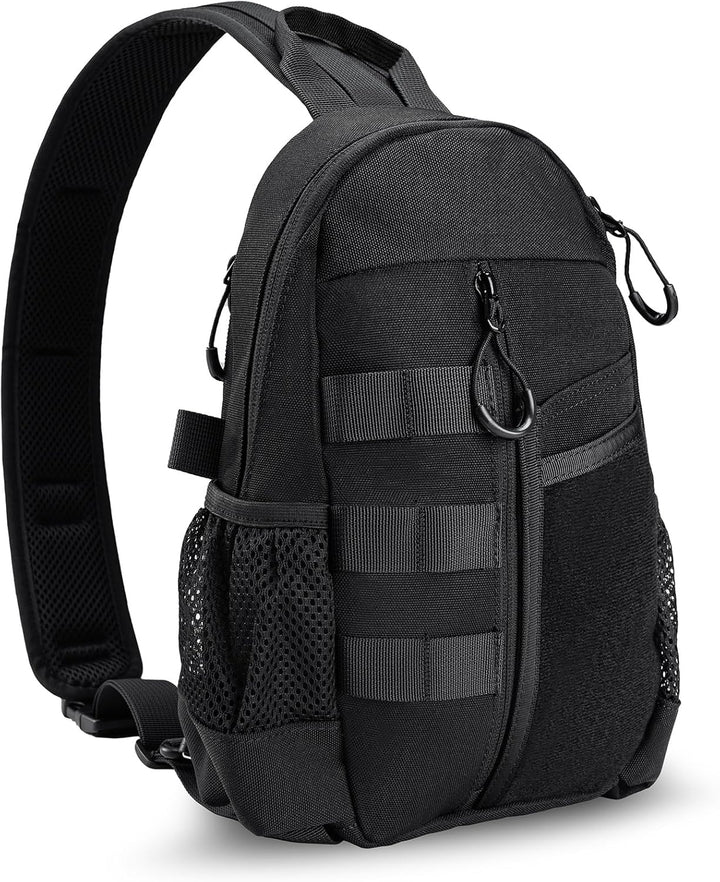 VIPERADE CHS1 EDC Brusttasche Herren Schultertasche,Leichter Sling Bag Klein Sling Rucksack mit vers