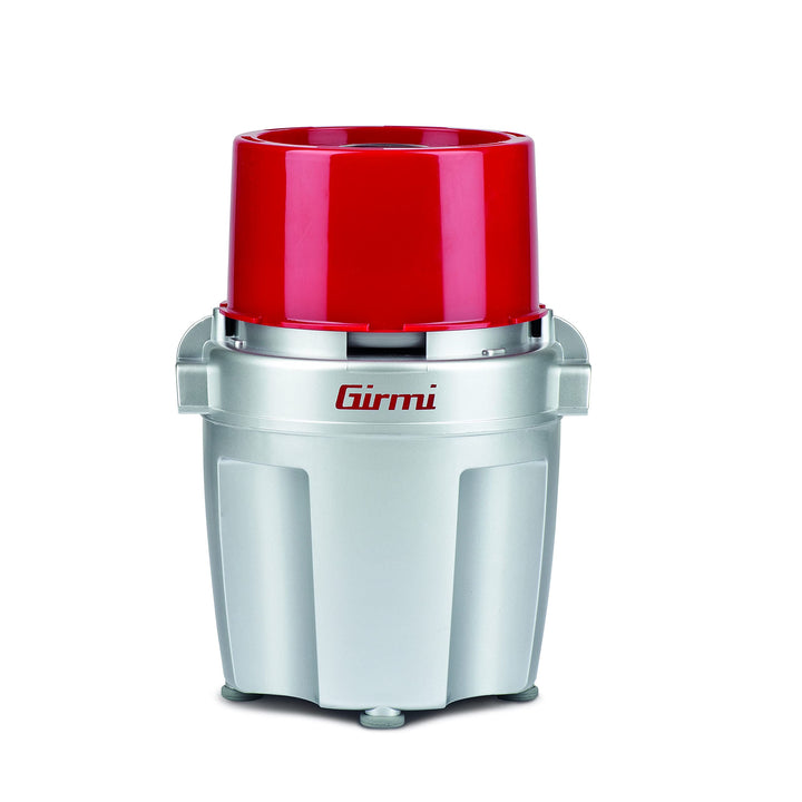 Girmi Tr20 Zerkleinerer mit Klingen aus Titan Rot/Silber