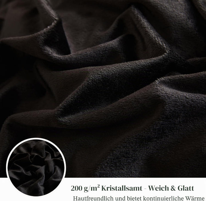 XeGe Luxus Kunstfell-Tigermuster-Decke, Weiche 127x152 cm Tigermuster Flauschige Decke, Schilfartige