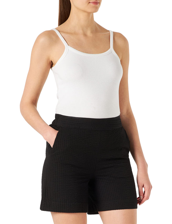 PART TWO Damen Pantsypw SHO Shorts Relaxed Fit Cargos 44 Schwarz, 44 Schwarz