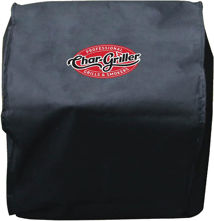 Char-Griller 2455 Tischgrill/Seitenfeuerkasten-Abdeckung Standard, schwarz
