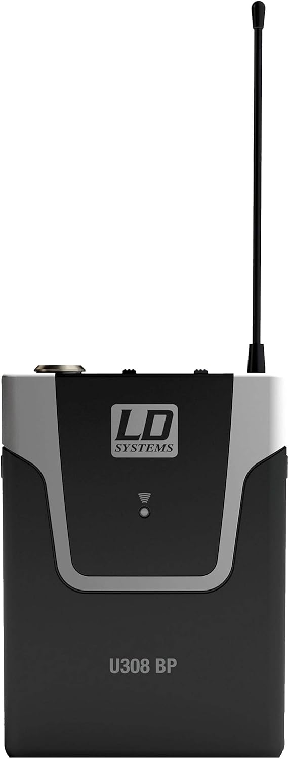 LD Systems U308 BPH - Funksystem mit Bodypack und Headset - 863-865 MHz + 823-832 MHz 863 - 865 MHz+