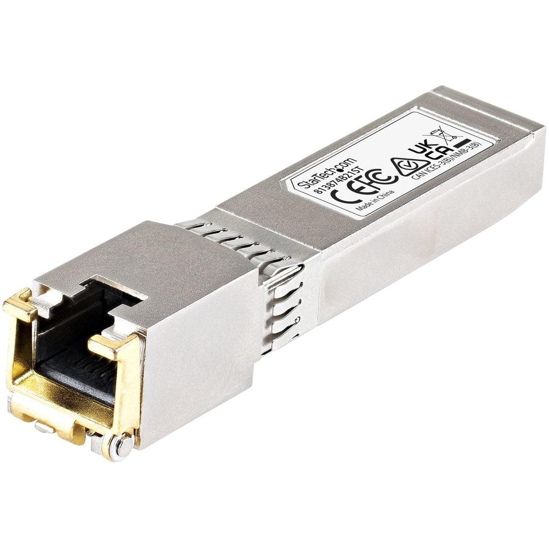 StarTech.com HP 813874-B21 kompatibles SFP+ Transceiver Modul - 10GBase-T - MSA konform - RJ45 SFP+