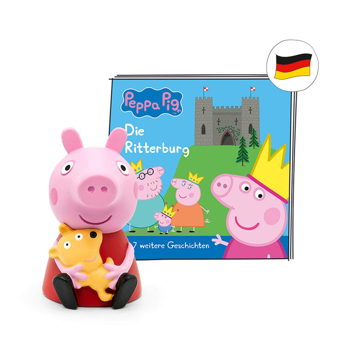 tonies Hörfigur für Toniebox, Peppa Wutz – Die Ritterburg und 7 weitere spannende Peppa Wutz Geschic