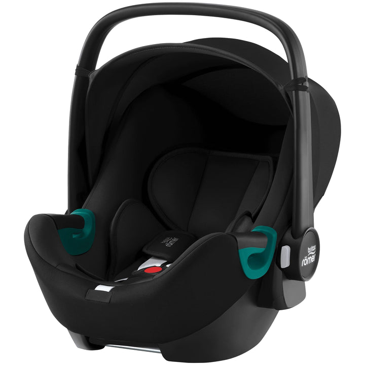 BRITAX RÖMER Babyschale BABY-SAFE 3 i-SIZE, für Neugeborene bis 15 Monate (40-83 cm), Space Black, S