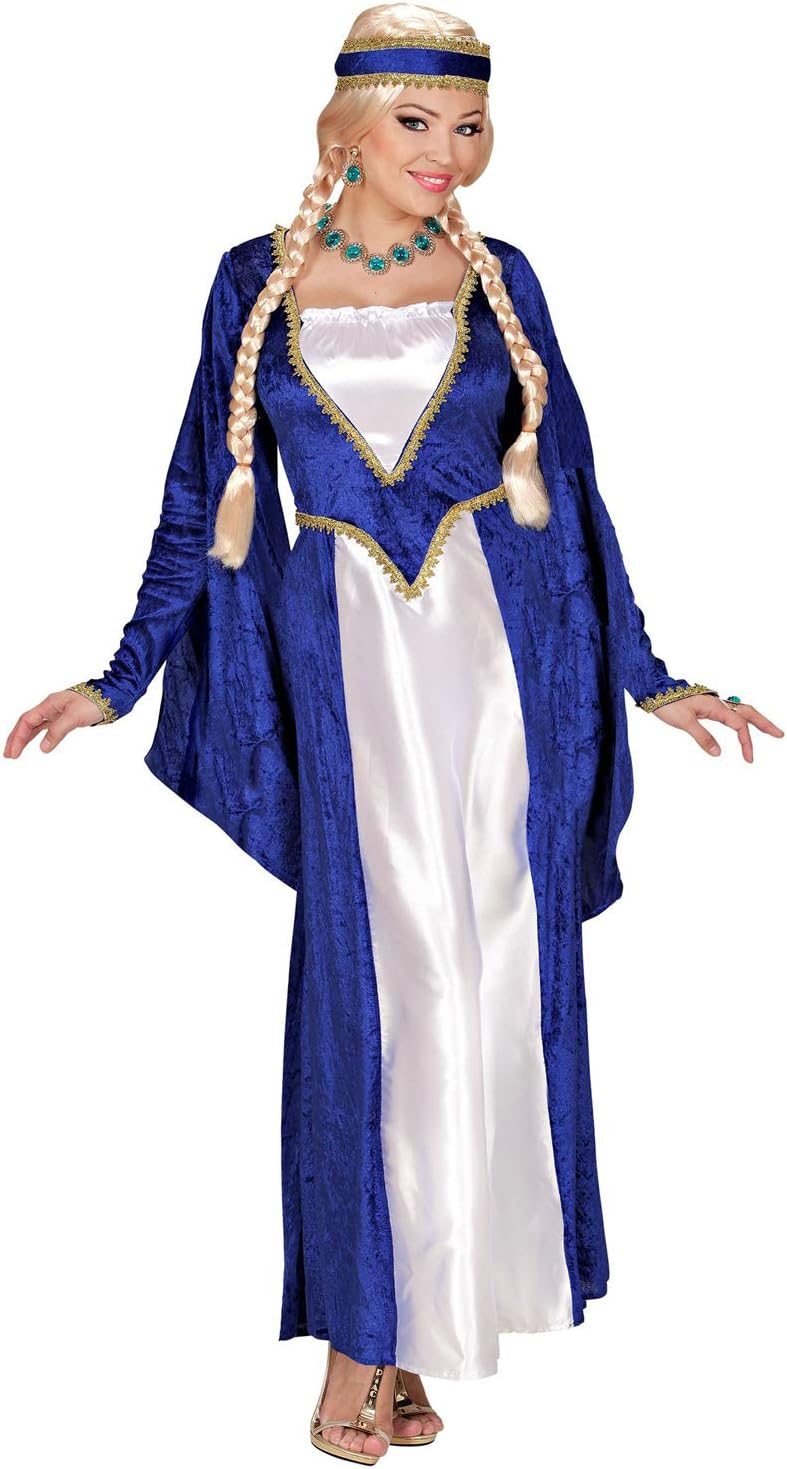W WIDMANN MILANO Party Fashion - Kostüm Königin der Renaissance, aus Samt, Prinzessin, Burgfräulein,