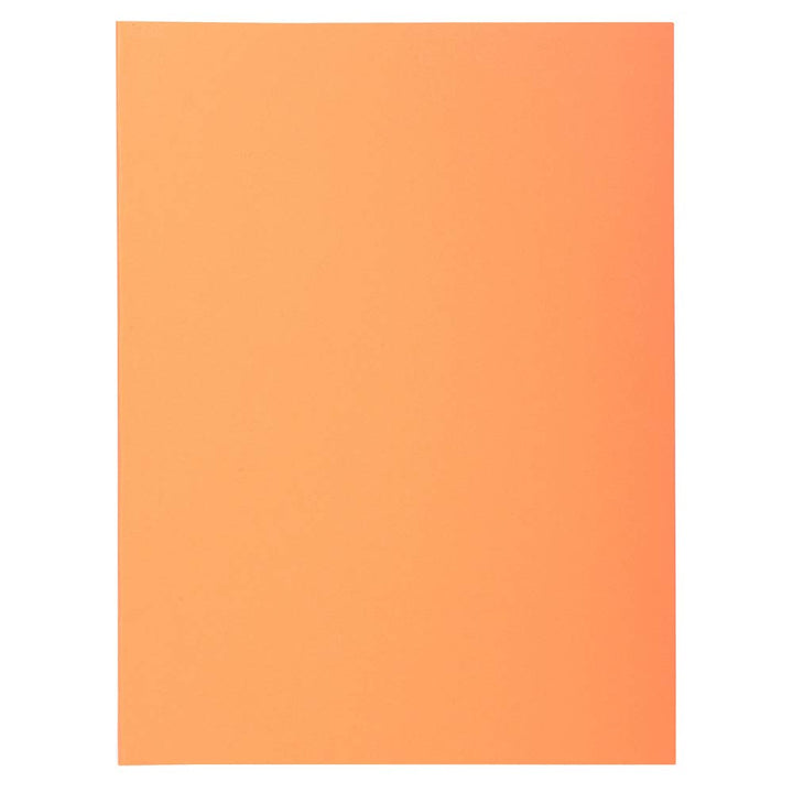 Exacompta Super 250 PACK 50 Hemden für A4 2 Klappen 24 x 32 cm 24 x 32 Orange, Orange