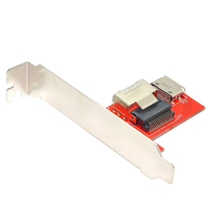 xiwai PCI-Express 4.0 Mini SAS SFF-8087 auf Oculink SFF-8611 SFF-8612 PCBA-Buchsenadapter mit Halter
