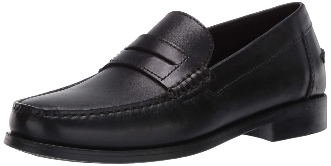 Geox Herren U New Damon BLoafer 39 EU Schwarz, 39 EU Schwarz
