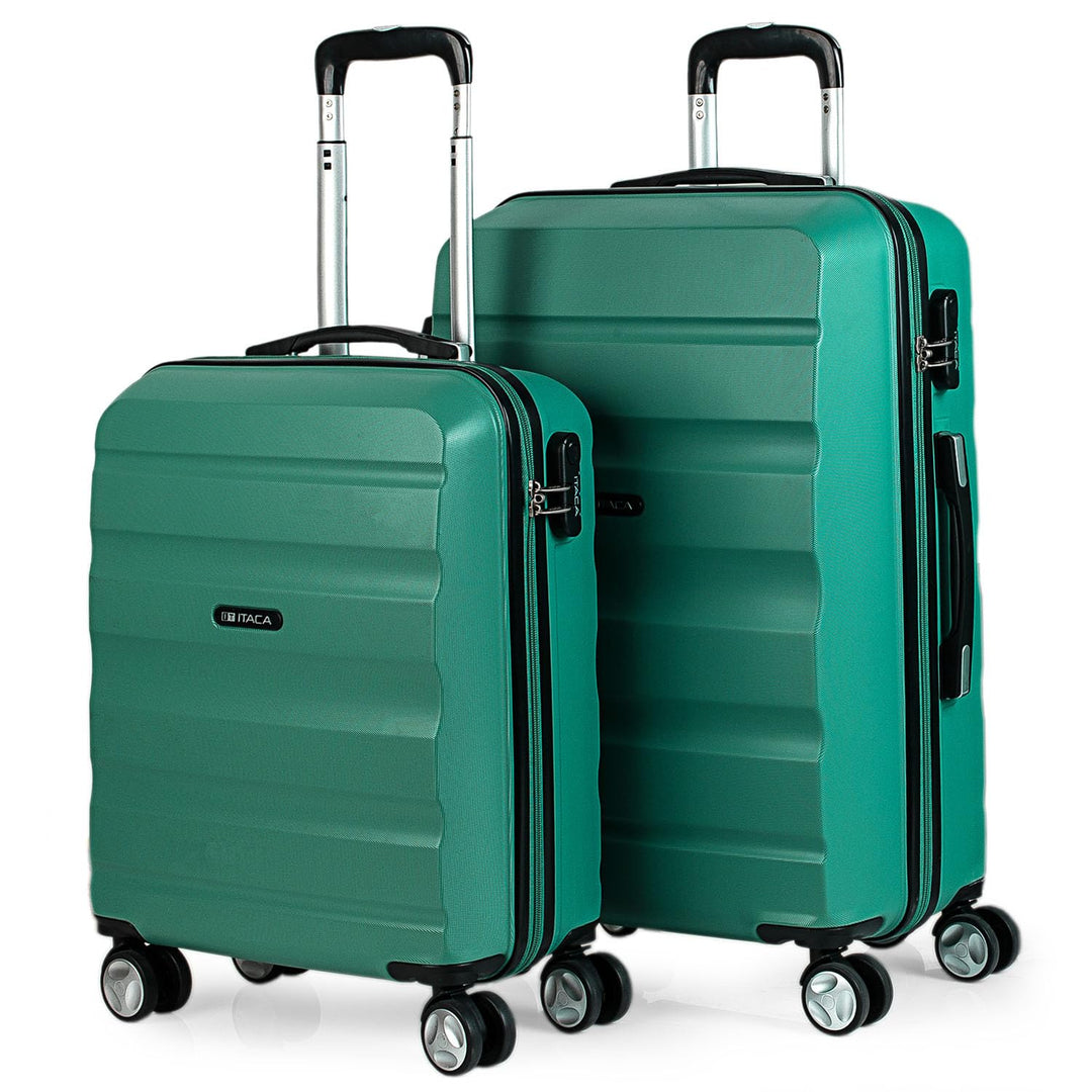 ITACA - Leicht Koffer Set ABS Reisekoffer Set für Flugreisen - Dauerhaft Hartschalenkoffer Set - Kof