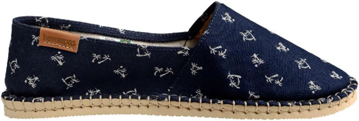 Havaianas Origine Iv Print, Espadrilles Unisex Erwachsene, Navy Blue