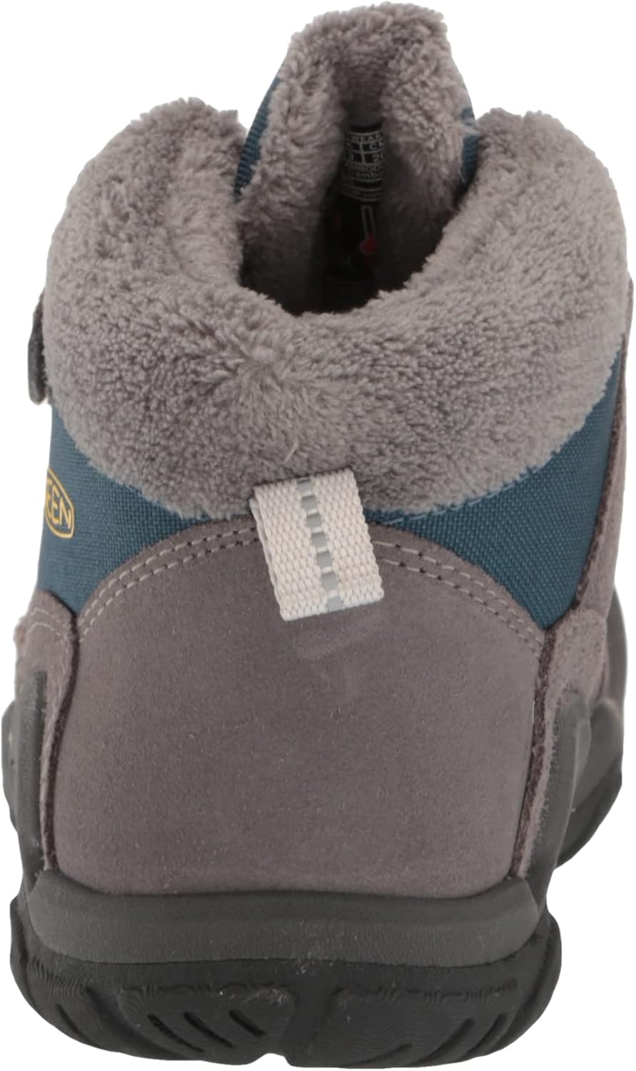 KEEN Unisex Kinder Knotch Chukka-Stiefel 19 EU Steel Grey Blue Wing Teal, 19 EU Steel Grey Blue Wing