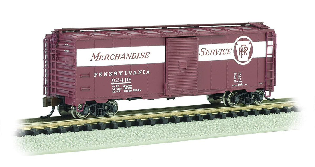 Spur N - Bachmann Boxcar Pennsylvania Railroad