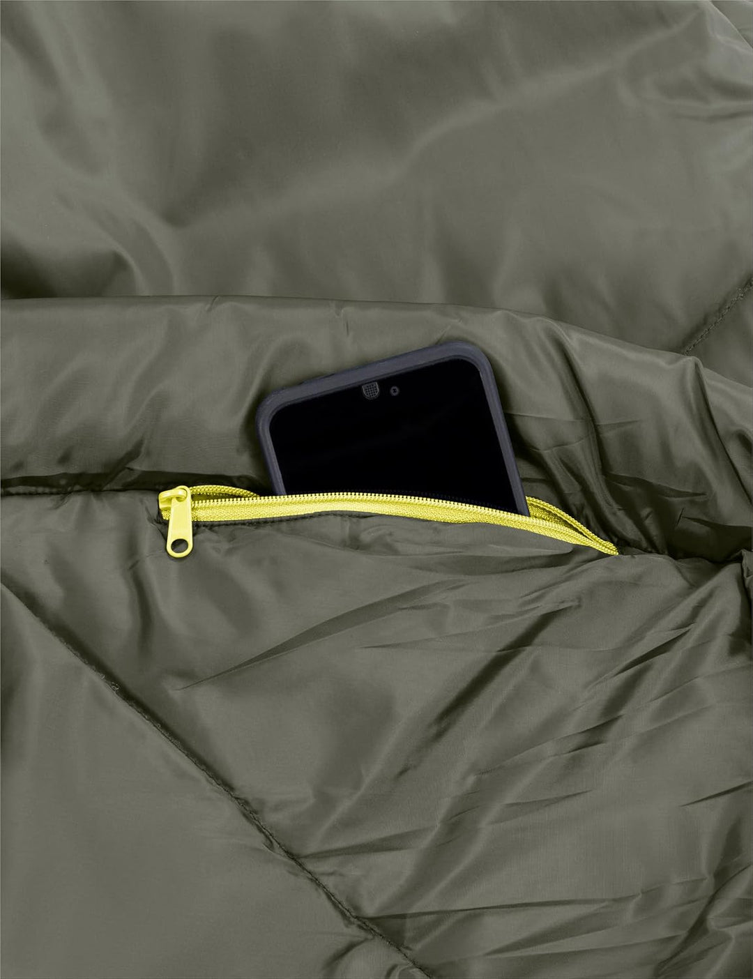 VAUDE Mumienschlafsack Sioux 800 II Blau, atmungsaktiver 3-Jahreszeiten Schlafsack 2°C – 8°C, kompak