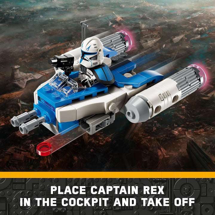LEGO Star Wars - The Clone Wars Captain Rex Y-Wing Microfighter Bauset, Sammlerstück Star Wars Y-Win
