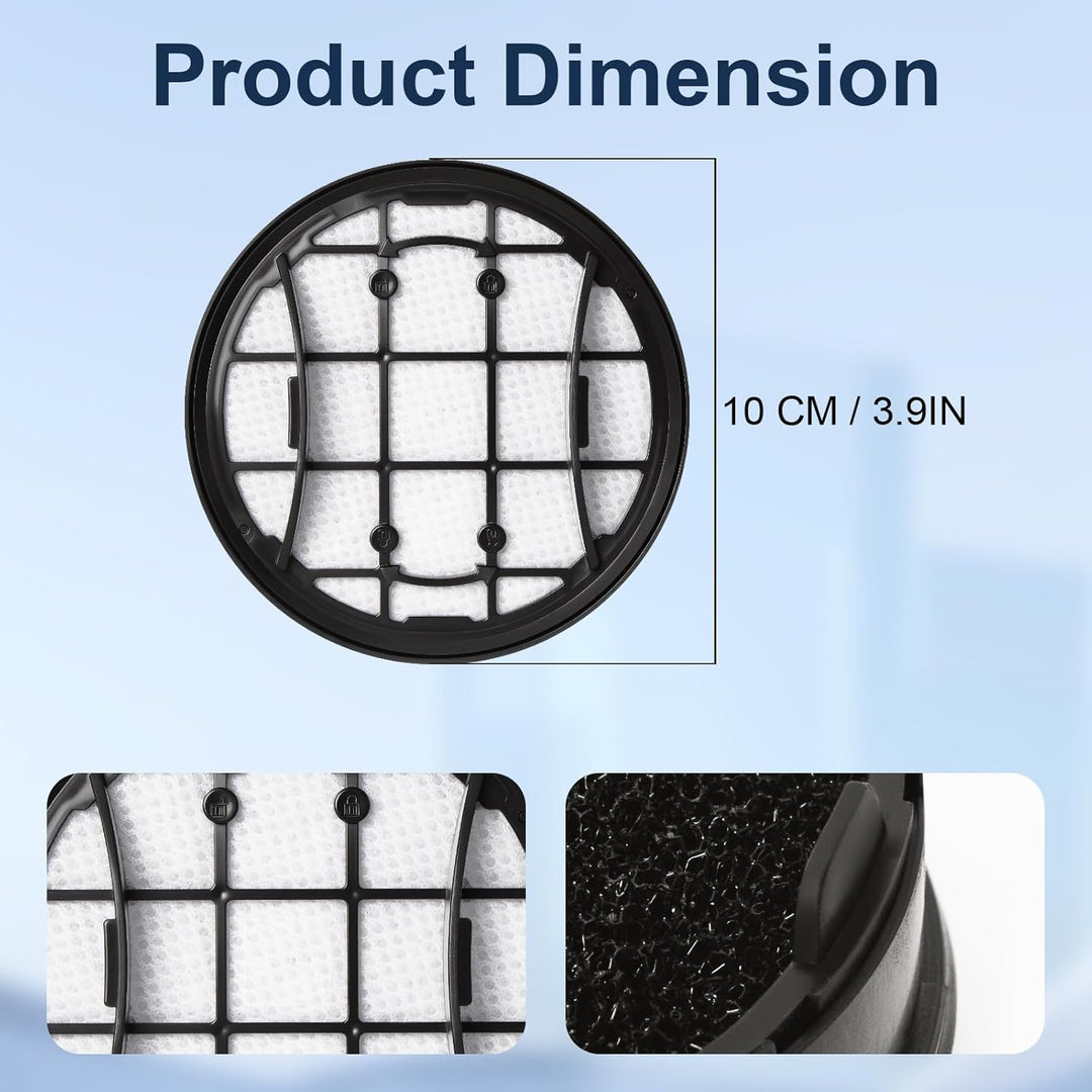 Fixbetter Hepa Filter Ersatz für Philips VC 7000 8000 Series XC7053 XC7055 XC7057 XC8055 Drahtloser