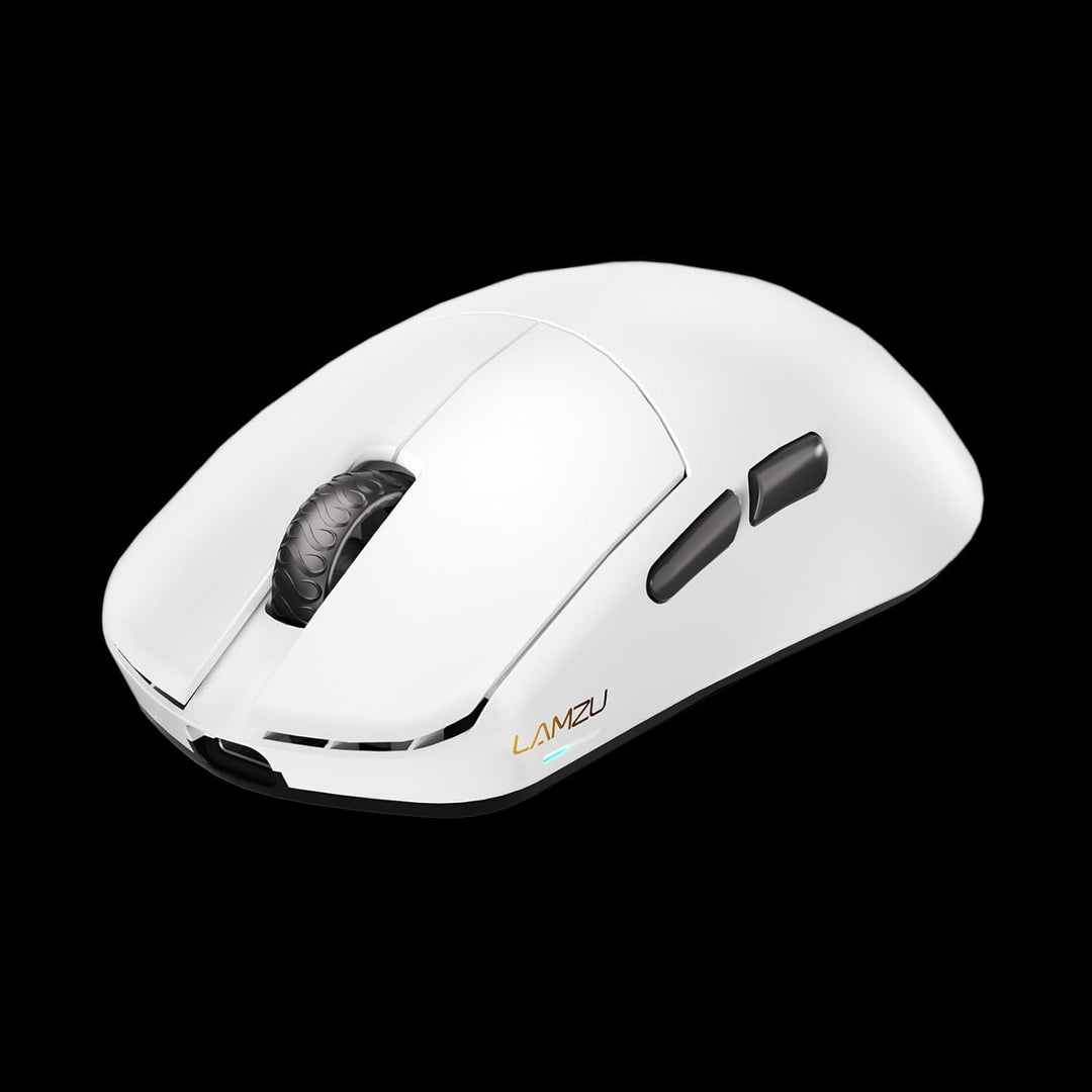 Lamzu Maya X kabellose Gaming-Maus, 47 g, optischer Schalter, 30.000 DPI, symmetrisch, Nordic 52840