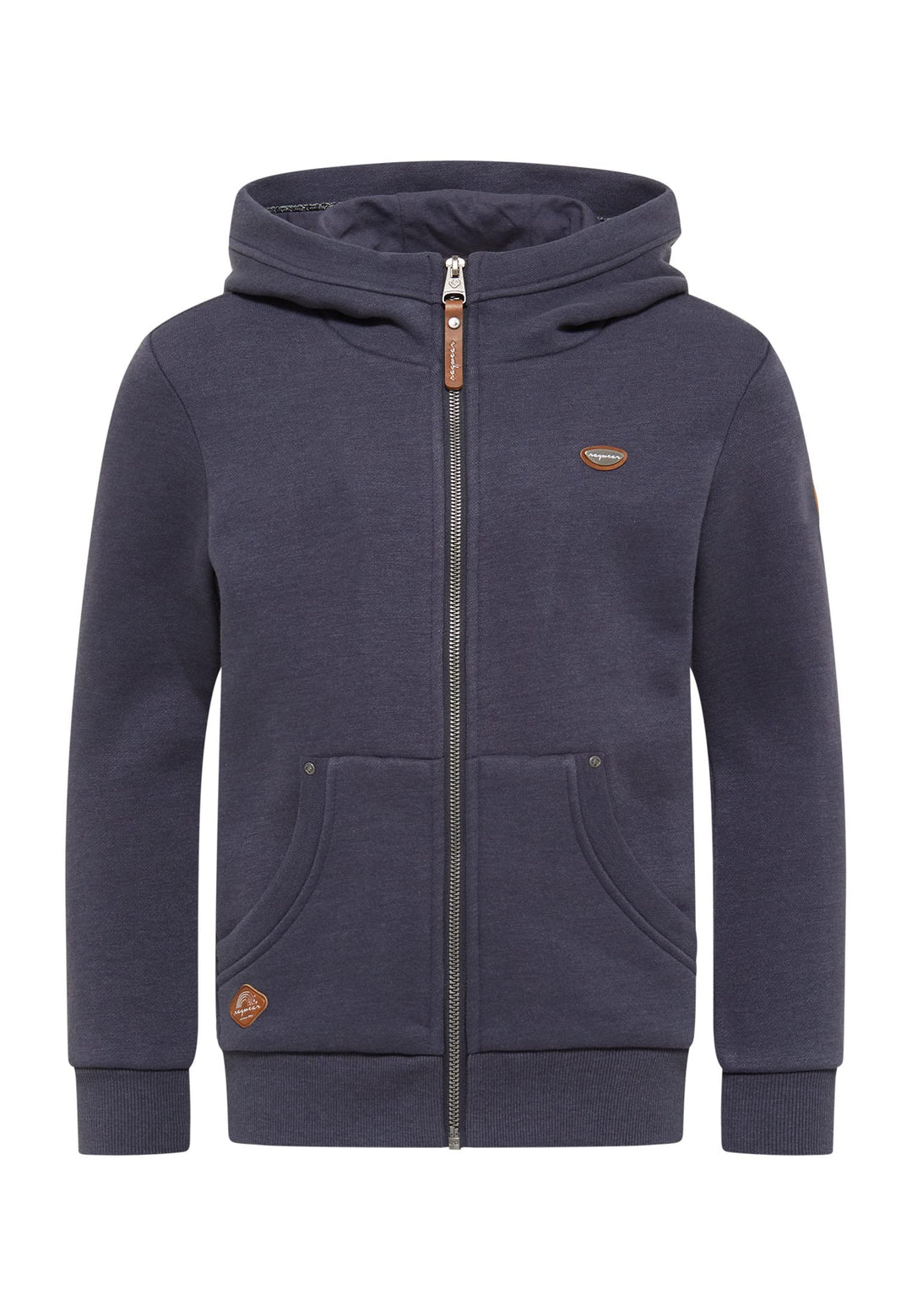 Ragwear Nesie Zip Mädchen Sweatjacke Sweatshirt mit Kapuze Übergangsjacke Jacke Cardigan Strickjacke